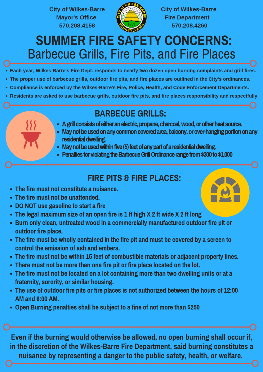 Summer Fire Safety Tips